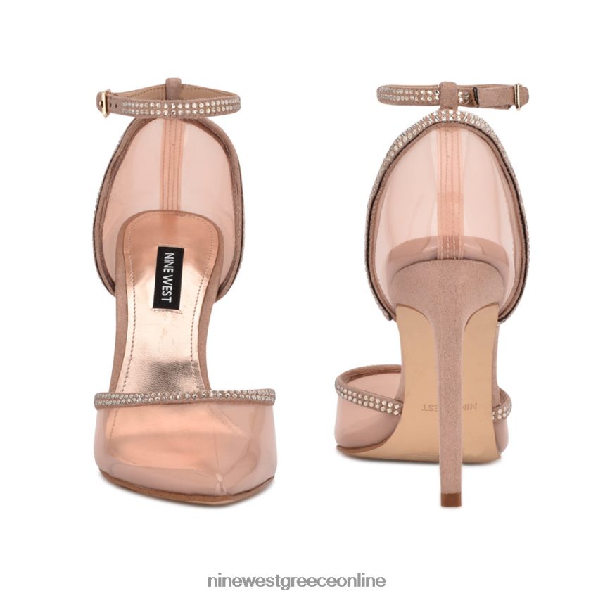 Nine West αντλίες αστραγάλου totsie γυμνός 48BFPH1421