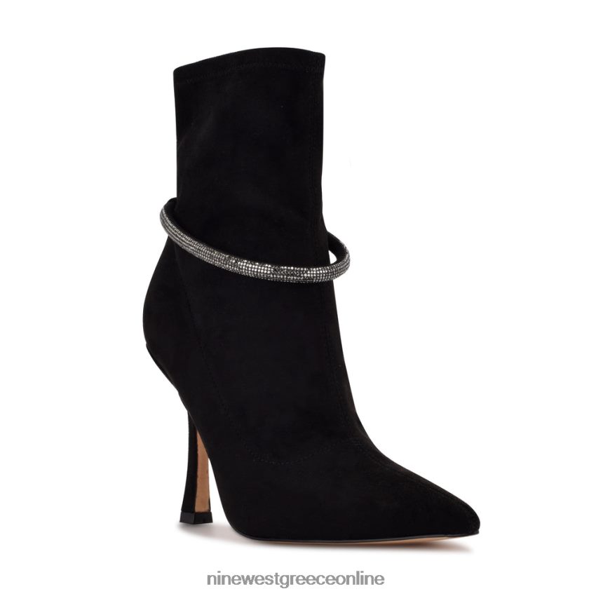 Nine West μποτάκια φόρεμα ferba μαύρο σουέτ 48BFPH2952