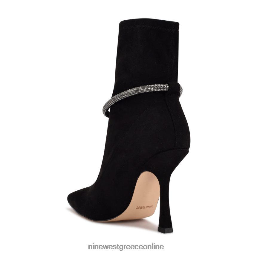 Nine West μποτάκια φόρεμα ferba μαύρο σουέτ 48BFPH2952