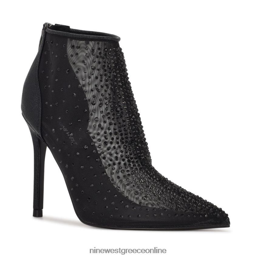 Nine West μποτάκια φορεμάτων fornow μαύρο πλέγμα 48BFPH1625