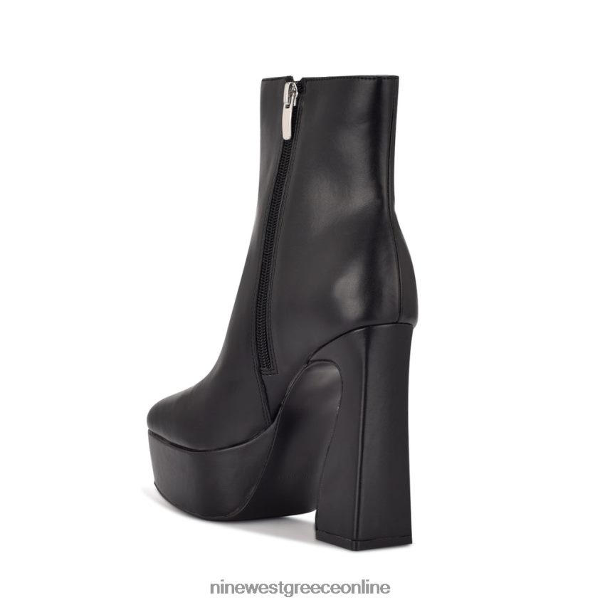 Nine West μποτάκια πλατφόρμας klinda μαύρος 48BFPH2925