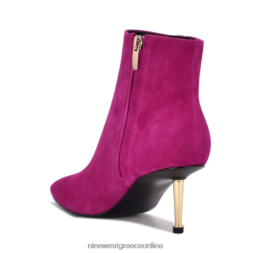 Nine West μποτάκια με φόρεμα ritaa ροζ σουέτ 48BFPH923