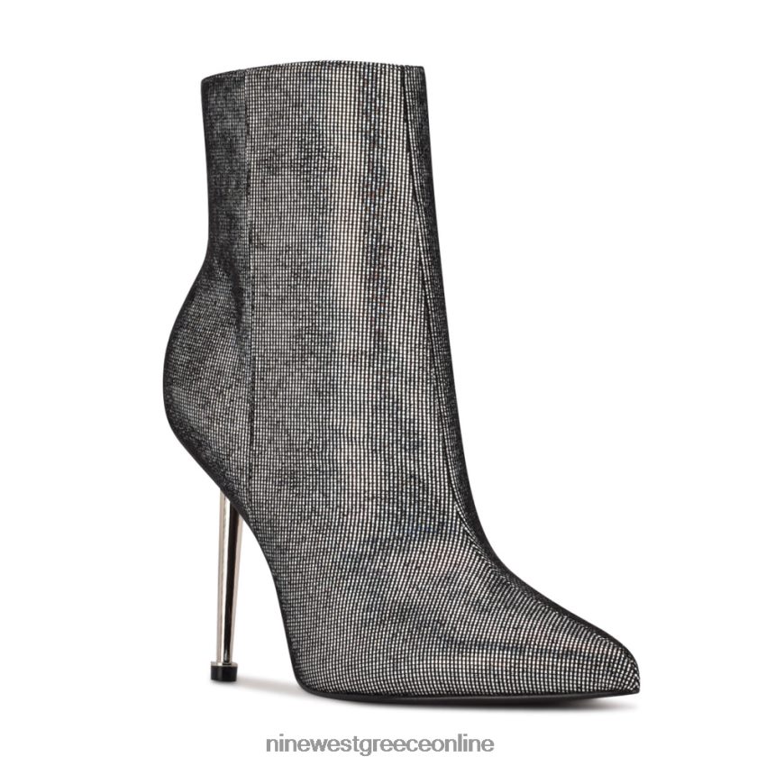 Nine West tryin φόρεμα μποτάκια ασημί ολογραφικό 48BFPH2948