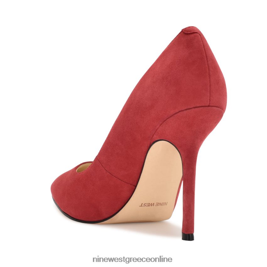 Nine West μυτερά δάχτυλα bliss κόκκινο σουέτ 48BFPH1308