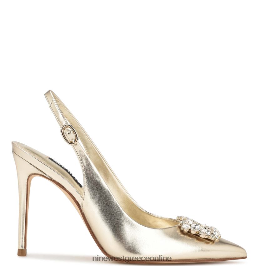 Nine West famey slingback αντλίες κρύσταλλο πλατίνο 48BFPH1094 - Κάντε κλικ στην εικόνα για κλείσιμο