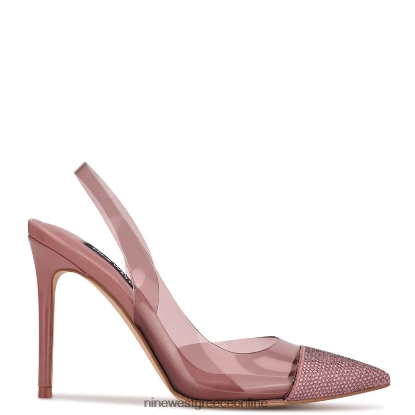 Nine West αντλίες slingback francin ροζ/διαφανές 48BFPH1108 - Κάντε κλικ στην εικόνα για κλείσιμο