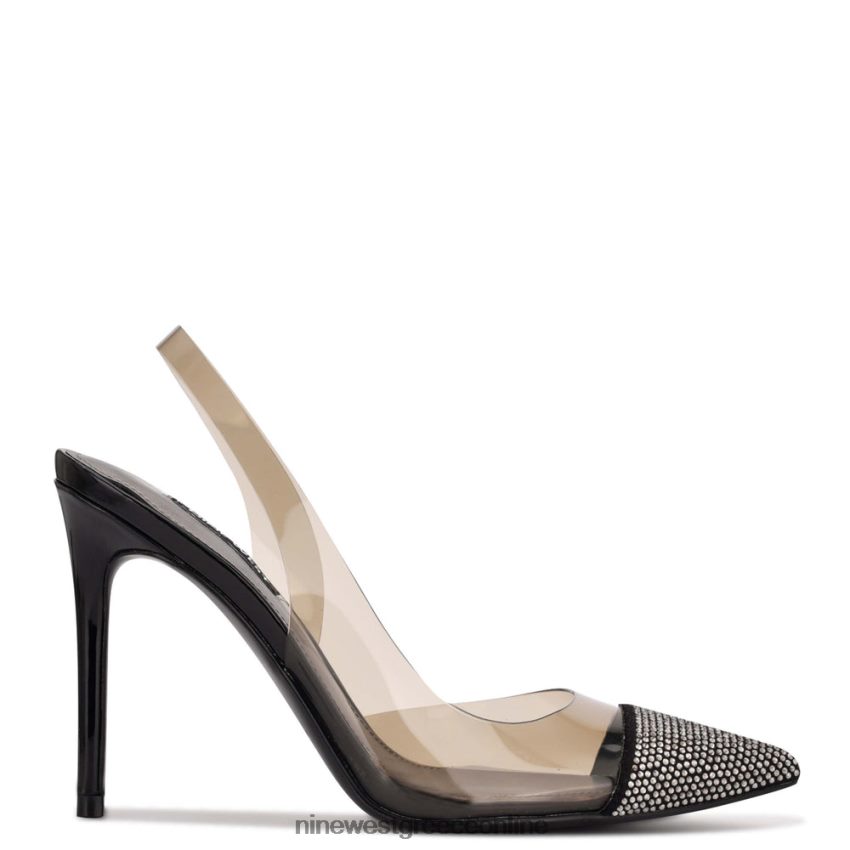 Nine West αντλίες slingback francin μαύρος καπνός 48BFPH1109 - Κάντε κλικ στην εικόνα για κλείσιμο