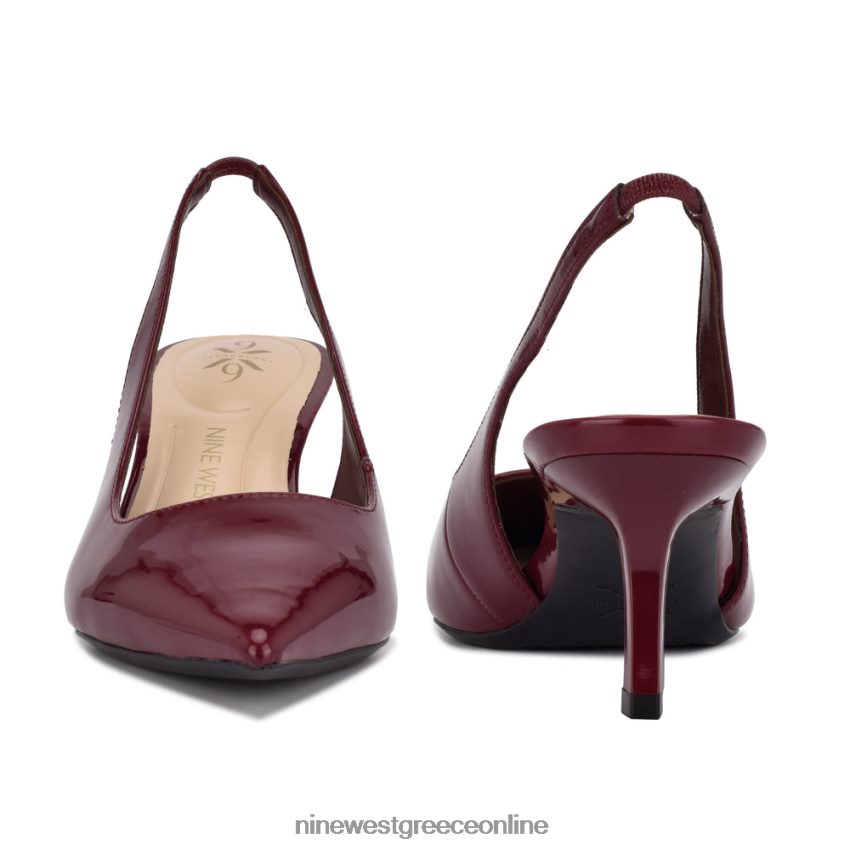 Nine West αντλίες slingback kately 9x9 πατέντα δαμάσκηνου 48BFPH1106