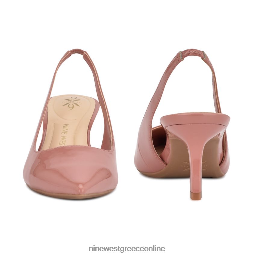 Nine West αντλίες slingback kately 9x9 ροζ μεταλλικό 48BFPH1107