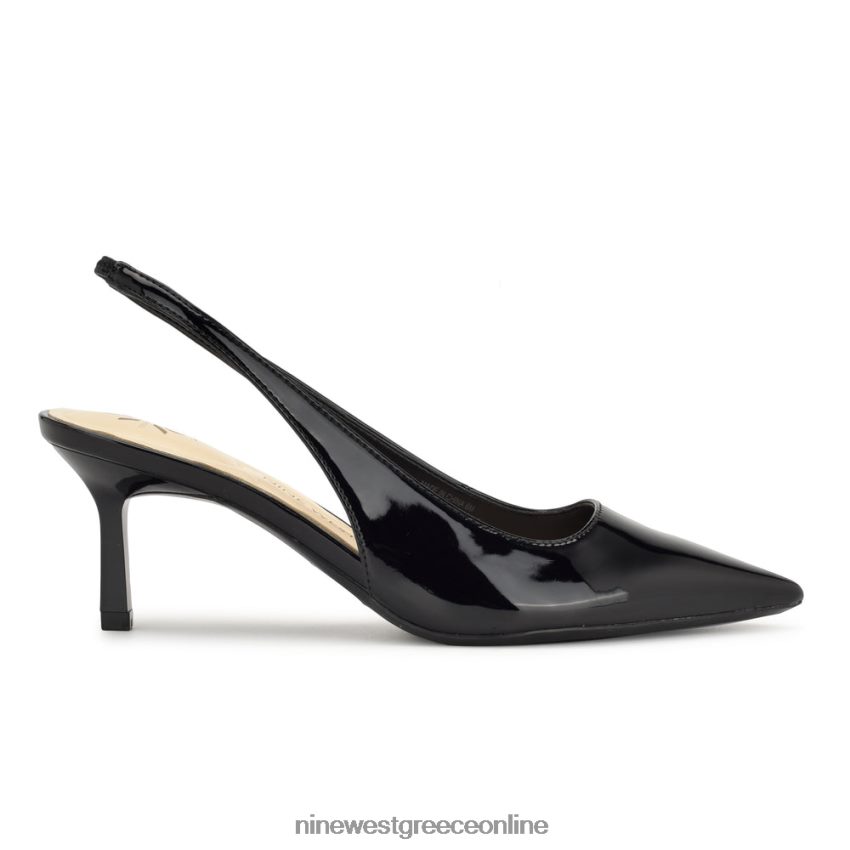 Nine West αντλίες slingback kately 9x9 jet black 48BFPH1088 - Κάντε κλικ στην εικόνα για κλείσιμο