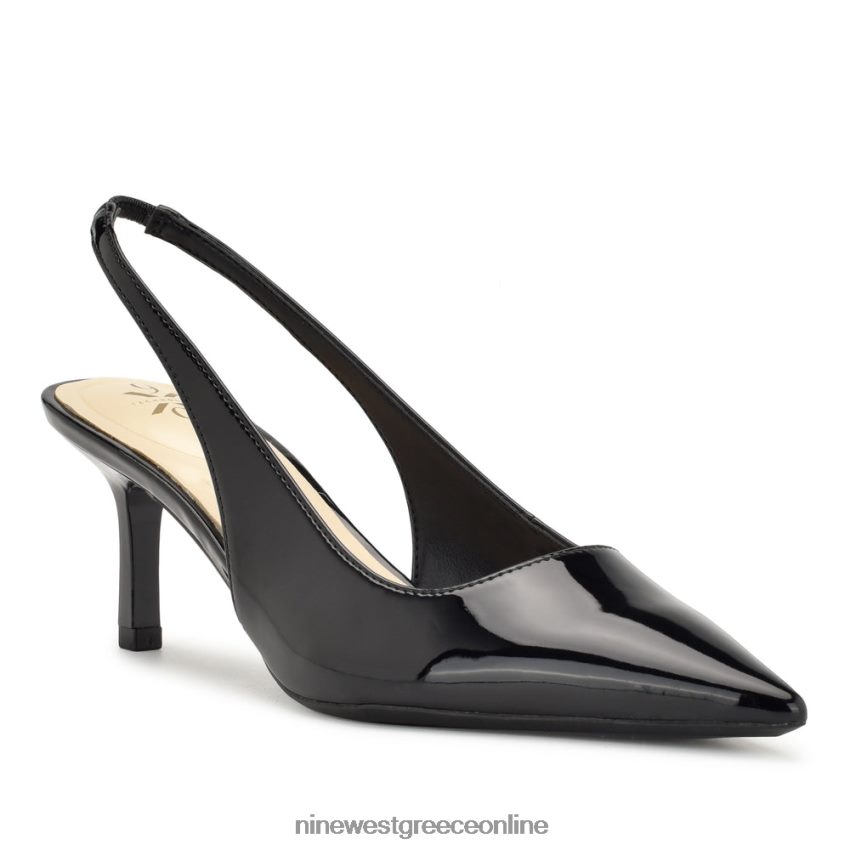 Nine West αντλίες slingback kately 9x9 jet black 48BFPH1088