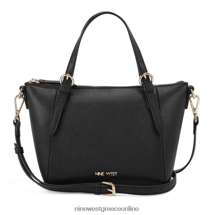 Nine West Kylee mini tote χιαστί μαύρος 48BFPH2555