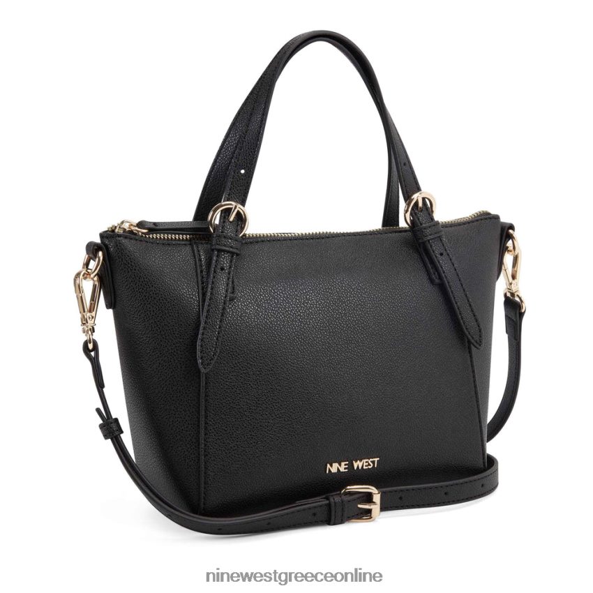 Nine West Kylee mini tote χιαστί μαύρος 48BFPH2555