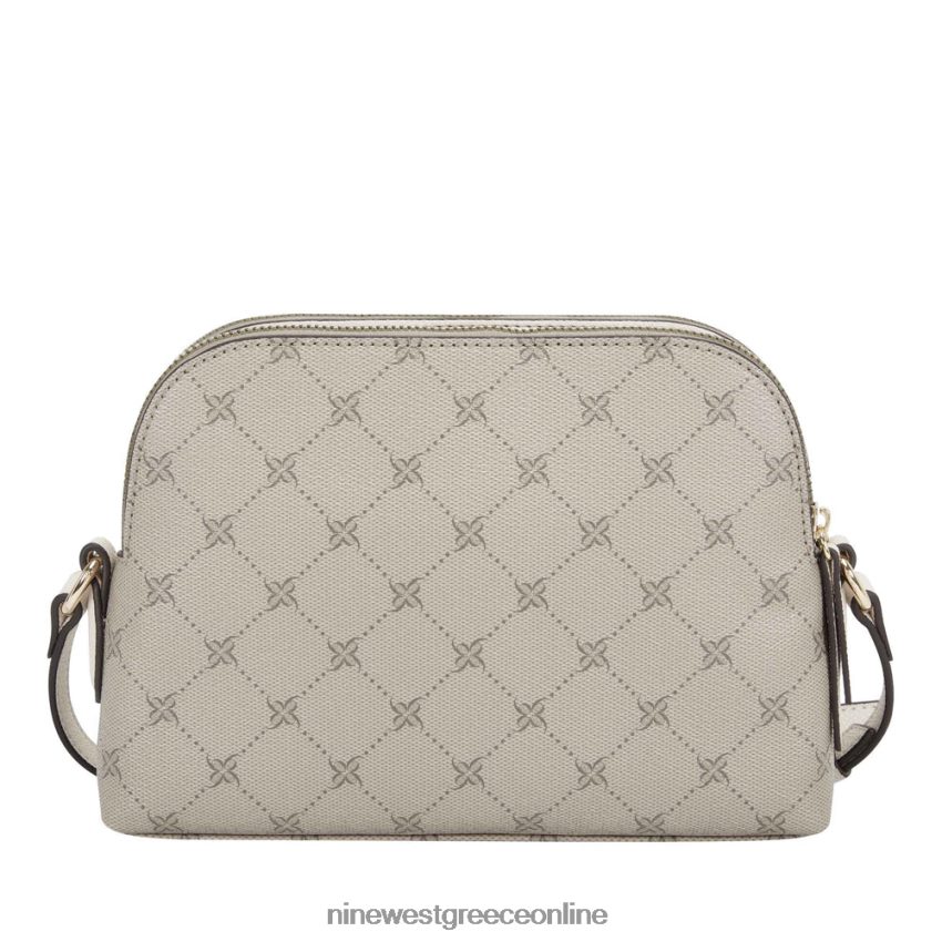 Nine West cyra a list crossbody λογότυπο/γάλα φουντουκιού 48BFPH2611