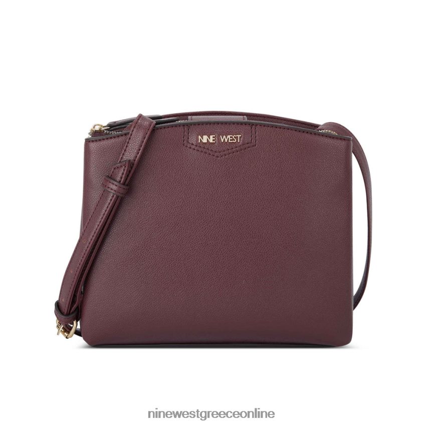 Nine West jorie μίνι τζετ σετ χιαστί merlot 48BFPH2560 - Κάντε κλικ στην εικόνα για κλείσιμο