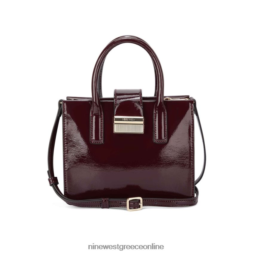 Nine West mini jet set tote kathy merlot 48BFPH2592