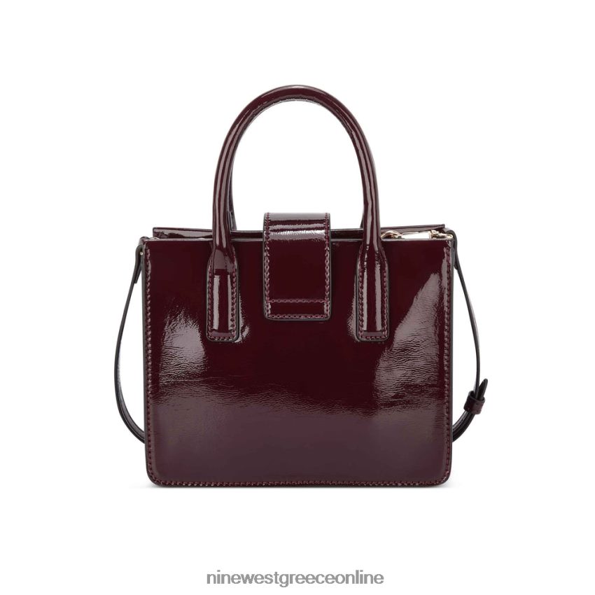 Nine West mini jet set tote kathy merlot 48BFPH2592