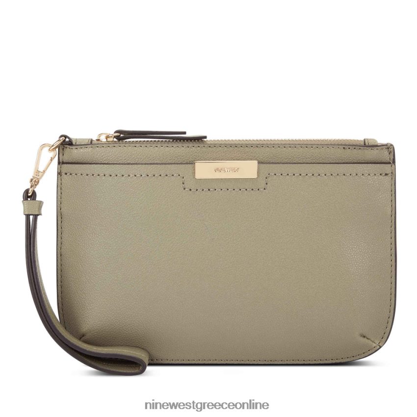 Nine West wristlet lawson ξεθωριασμένος στρατός 48BFPH2838