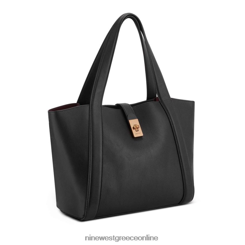 Nine West περισσότερο 2 σε 1 tote μαύρος 48BFPH2526