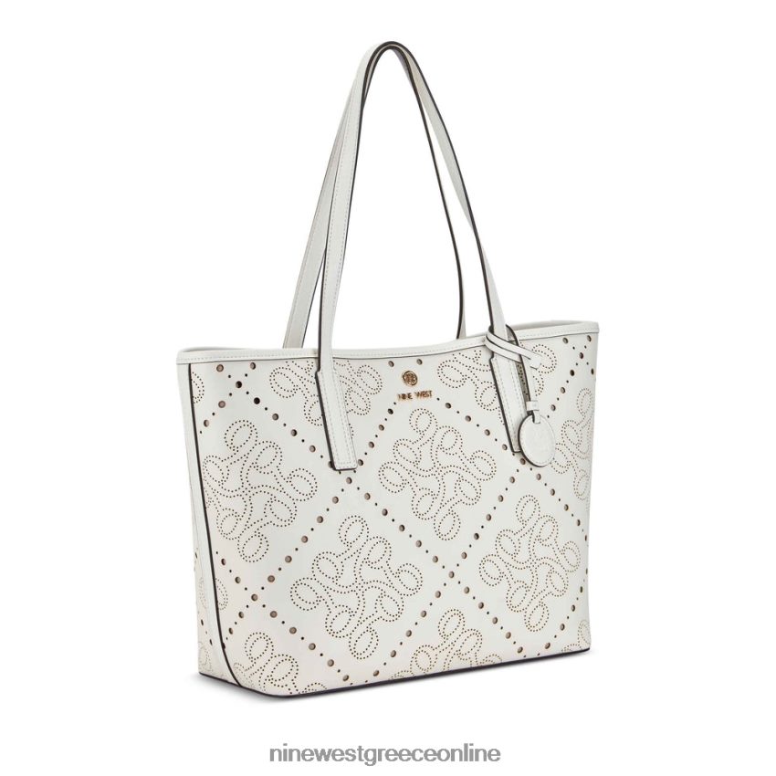 Nine West delaine 2 σε 1 tote οπτικό λευκό 48BFPH2457