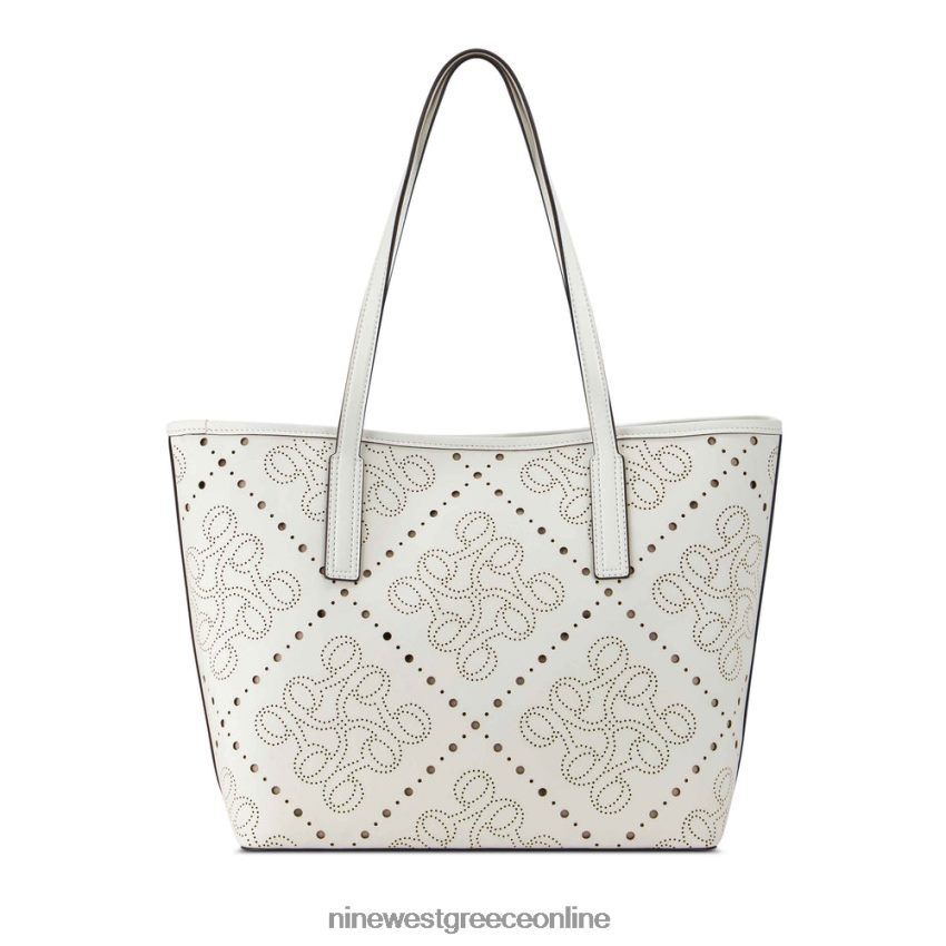 Nine West delaine 2 σε 1 tote οπτικό λευκό 48BFPH2457