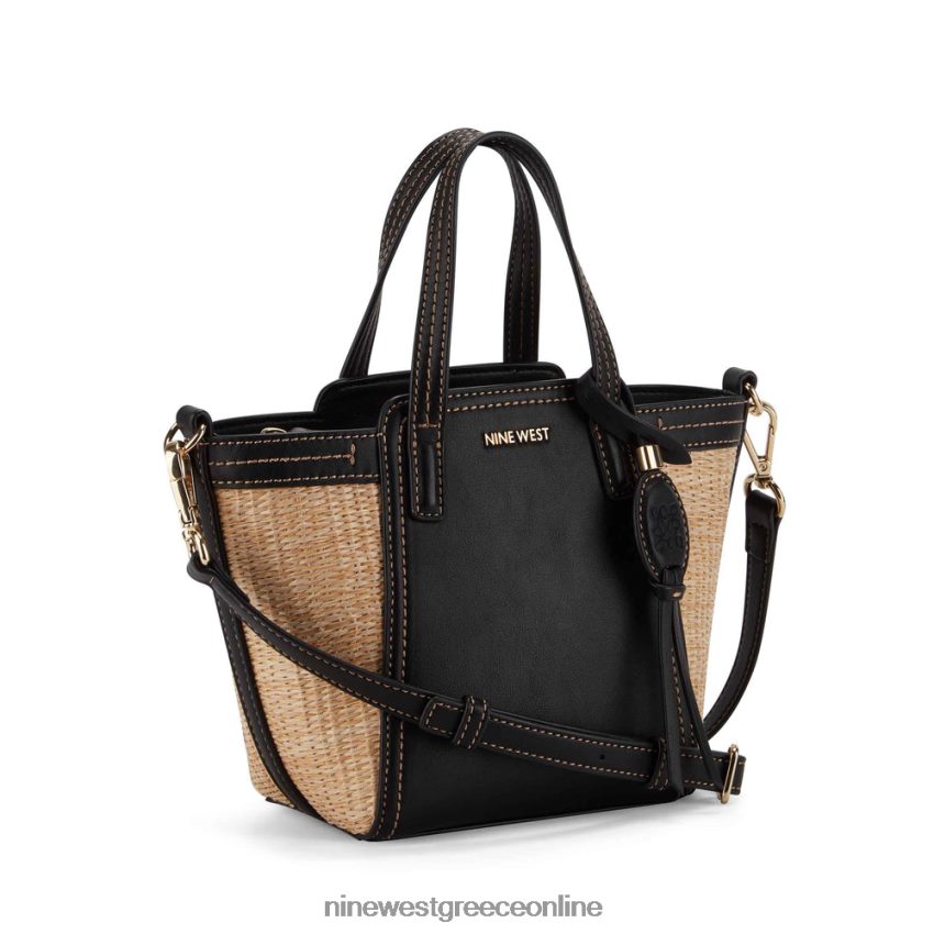 Nine West jenae mini elite tote μαύρος 48BFPH2486