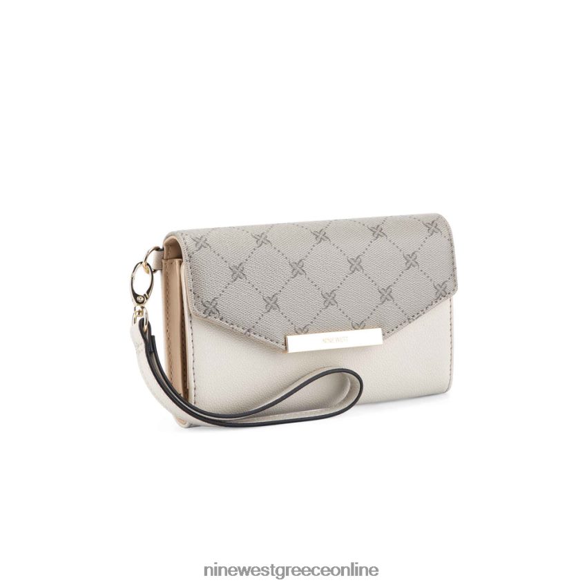 Nine West laney τηλέφωνο crossbody λογότυπο/γάλα φουντουκιού 48BFPH2502