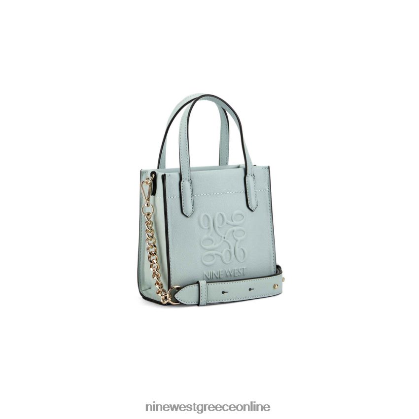 Nine West mini tote emmaline θαλάσσιο ποτήρι 48BFPH2468